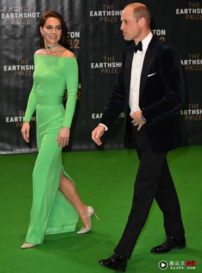 凯特王妃穿上租来的绿色礼服参加环保活动